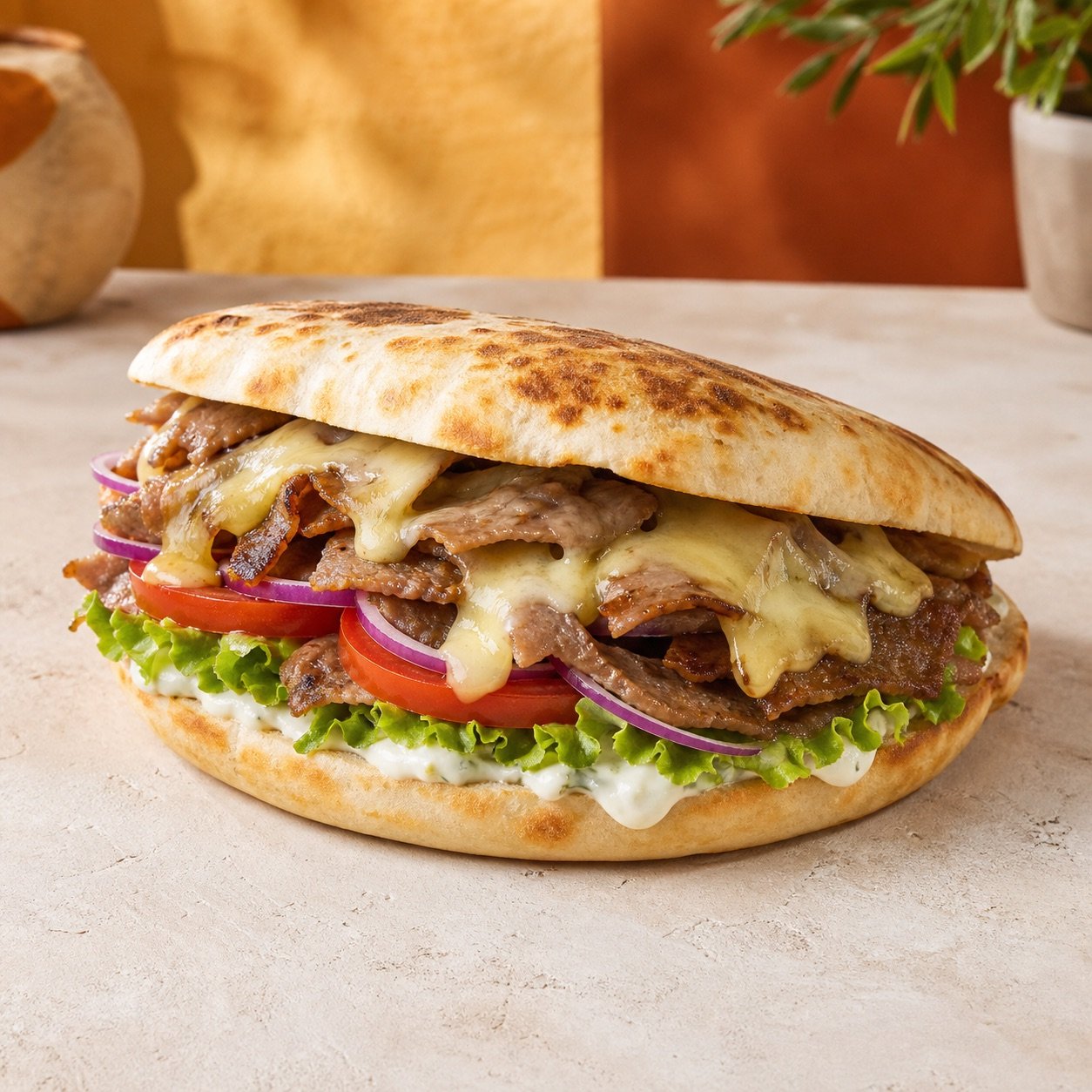 Cheese kebab
