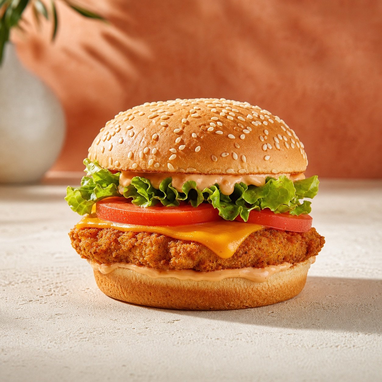 Chicken burger