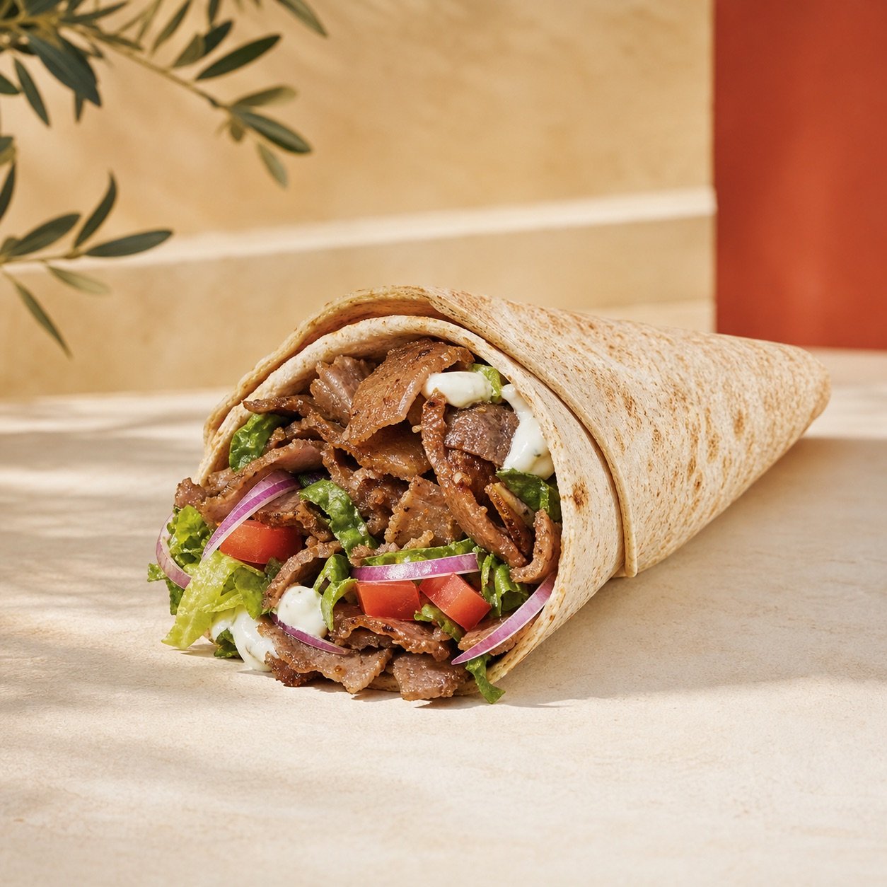Galette kebab