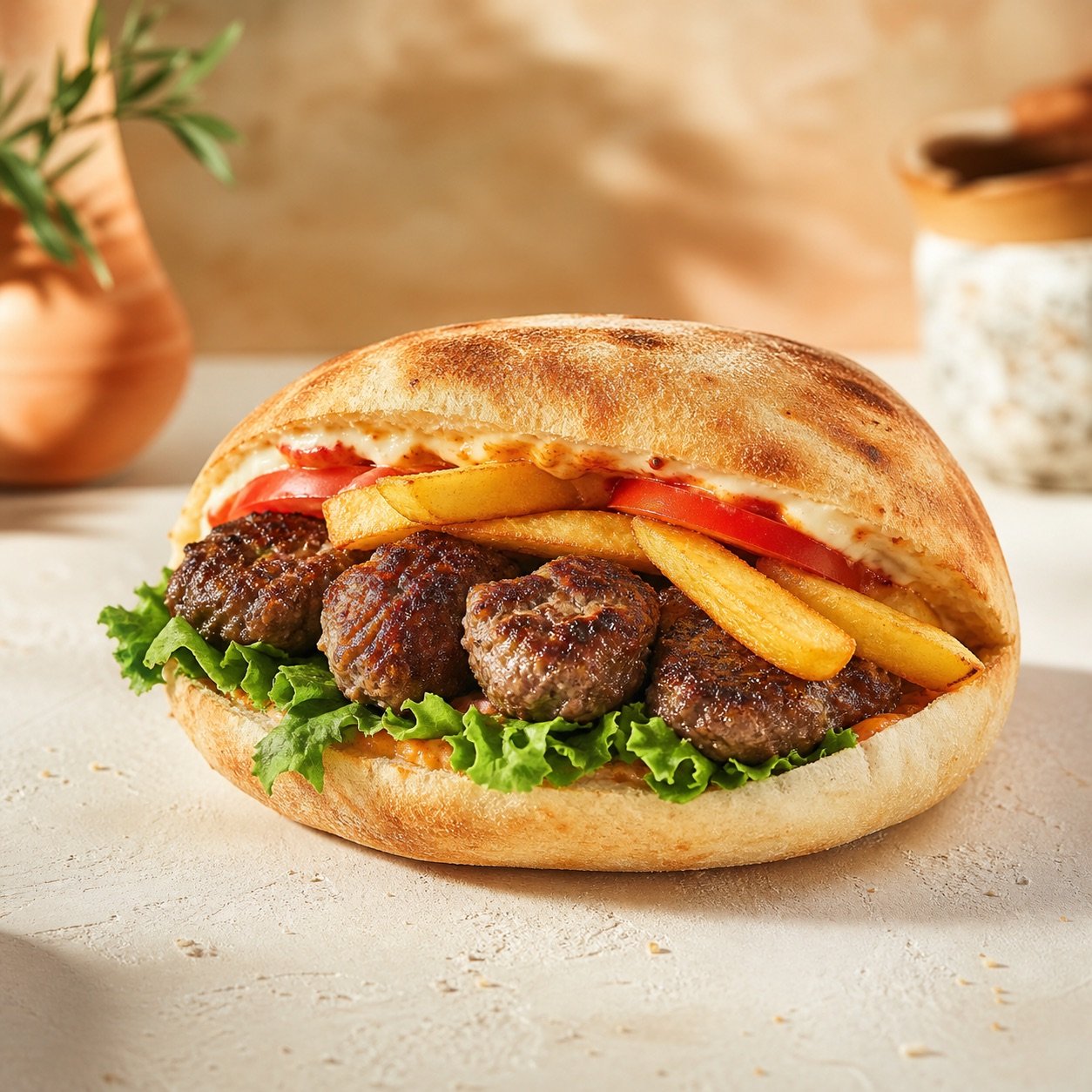 Sandwich köfte